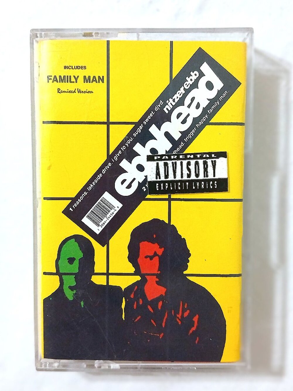 Nitzer Ebb – Ebbhead Cassette Tape (Tested & Working)